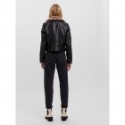 Vero moda VMHAILEY SHORT COATED JACKET 10250405 black faux fur