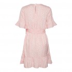 Vero moda VMHENNA 2/4 O-NECK SHORT DRESS NOOS 10266073 geranium pink mini henna vic