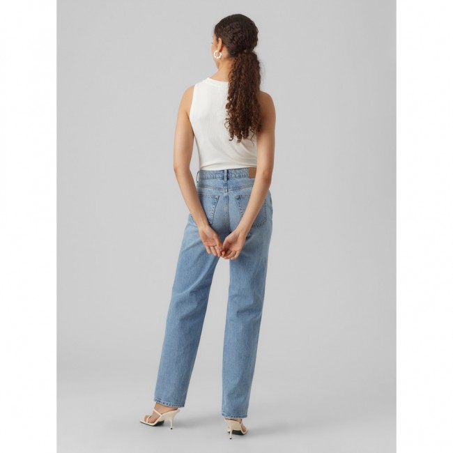Vero moda VMLAVENDER SL TOP VMA JRS NOOS 10275519 snow white