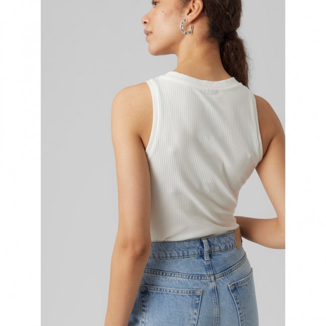 Vero moda VMLAVENDER SL TOP VMA JRS NOOS 10275519 snow white