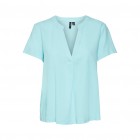 Vero moda VMMYMILO SS TOP WVN GA 10282525 limbet shell