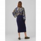 Vero moda VMGRAYCE LS PUSSY BOW SHIRT VMA 10295702 winter moss fram