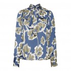 Vero moda VMGRAYCE LS PUSSY BOW SHIRT VMA 10295702 winter moss fram