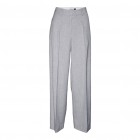 Vero moda VMYOLANDA HR STRAIGHT PANT 10299463 medium grey melange