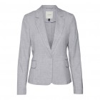 Vero moda VMYOLANDA LS SLIM BLAZER 10301257 medium grey melange