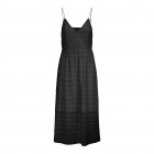 Vero moda VMHONEY LACE SINGLET CALF DRESS WVN 10272503 black