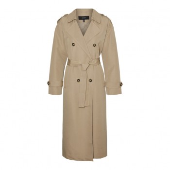 Vero moda VMCHLOE LONG TRENCHCOAT NOOS 10300263 silver mink
