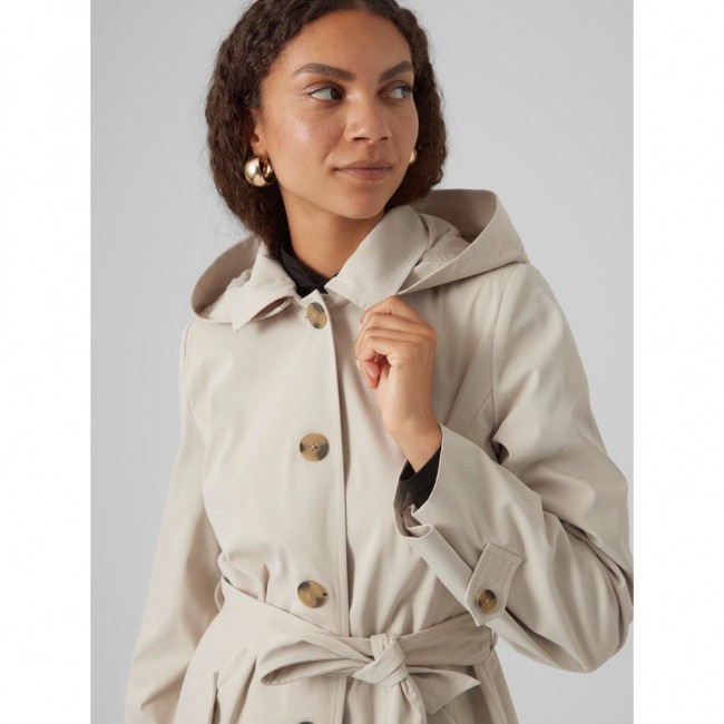 Vero moda VMCHELSEA TRENCHCOAT BOOS 10300845 oatmeal Vero moda VMCHELSEA TRENCHCOAT BOOS 10300845 oatmeal