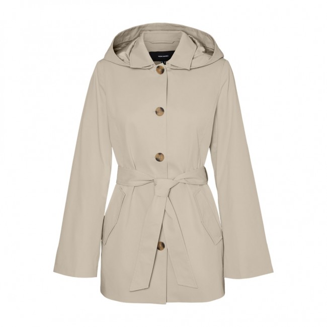 Vero moda VMCHELSEA TRENCHCOAT BOOS 10300845 oatmeal Vero moda VMCHELSEA TRENCHCOAT BOOS 10300845 oatmeal