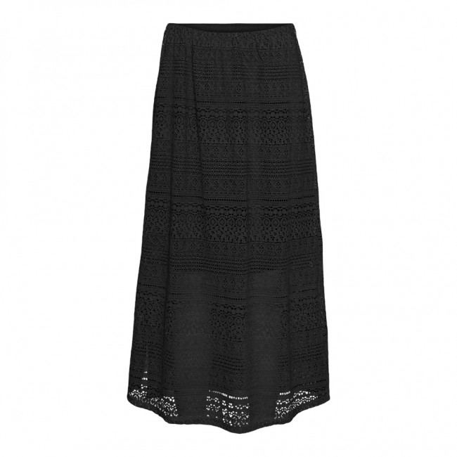 Vero moda VMHONEY LACE 7/8 SKIRT WVN GA 10309300 black
