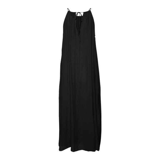 Vero moda VMOURA SINGLET 7/8 DRESS WVN 10309412 black