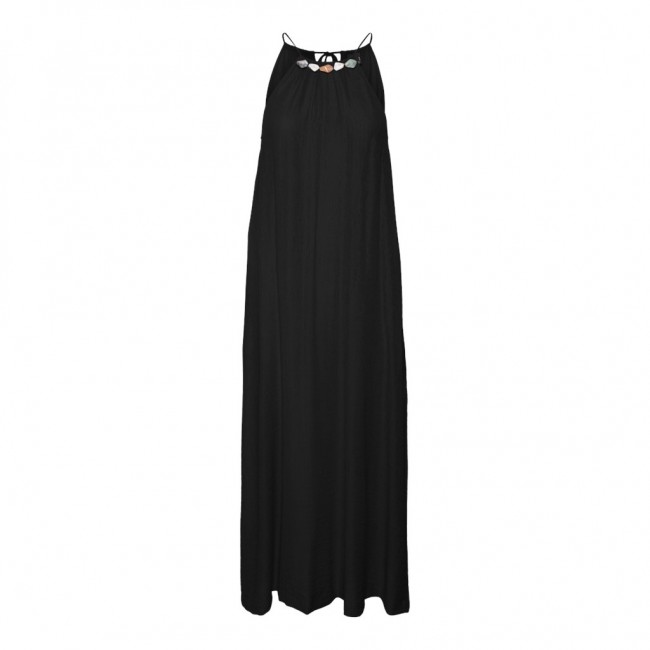 Vero moda VMOURA SINGLET 7/8 DRESS WVN 10309412 black