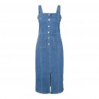 Vero moda VMSAILA SL CALF DENIM DRESS YO344 10310393 medium blue denim