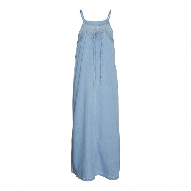 Vero moda VMADELYN SL CALF DENIM DRESS YO350 10310452 light blue denim