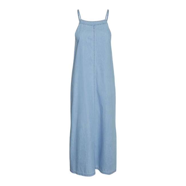 Vero moda VMADELYN SL CALF DENIM DRESS YO350 10310452 light blue denim