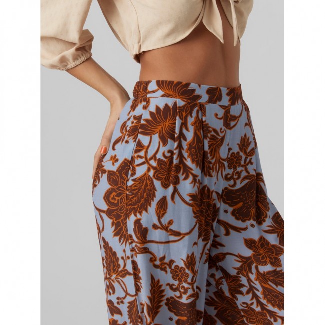 vero moda VMFATAL MW PANTS VMA 10290504-halogen blue filuka vero moda VMFATAL MW PANTS VMA 10290504-halogen blue filuka