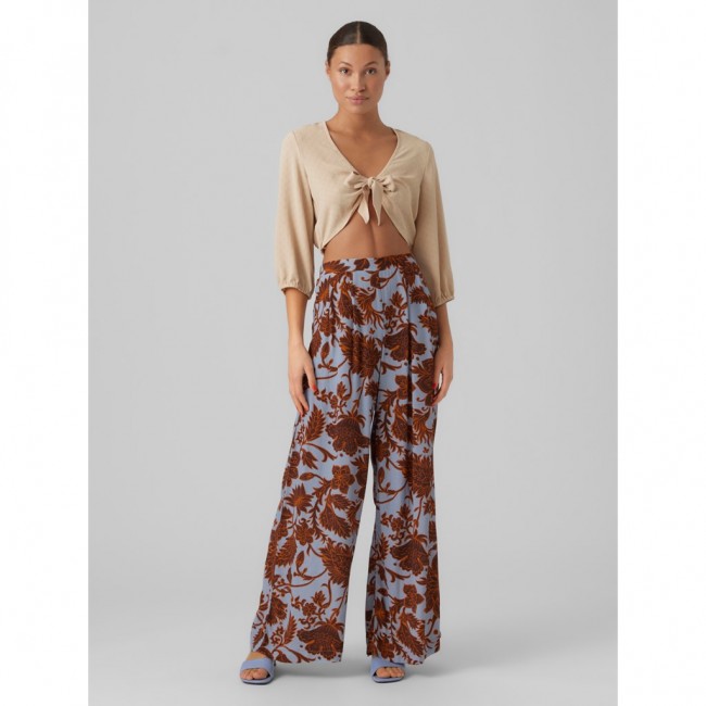vero moda VMFATAL MW PANTS VMA 10290504-halogen blue filuka vero moda VMFATAL MW PANTS VMA 10290504-halogen blue filuka