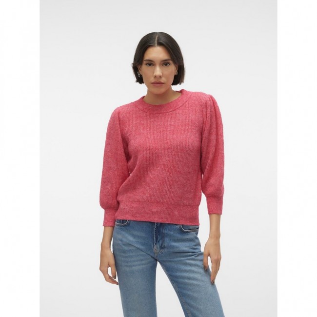 VM VMVIGGA 3/4 RIB PULLOVER GA BOO REP 10277742 raspberry sorbet lmelange