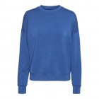 VM VMSILKY LS O-NECK TOP JRS 10302890 beaucoup blue