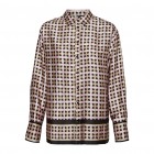 VM VMMILLE LS SHIRT WVN EXP 10313551 birch aop