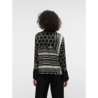 VM VMMALLE LS SHIRT WVN EXP 10313552 black bright white