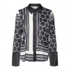 VM VMMALLE LS SHIRT WVN EXP 10313552 black bright white