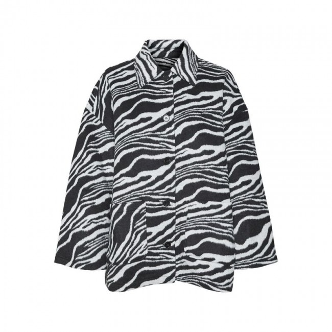 VM VMZEBRA JACKET WVN EXP 10313563 black bright white