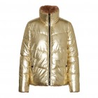 Vero moda VMUPPSALAGOLD REVERSIBLE SHORT JACKET 10291405 gold colour