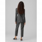 Vero moda VMMILA HR TAPERED CHECK PANT 10291911 black dark grey checks Vero moda VMMILA HR TAPERED CHECK PANT 10291911 black dark grey checks