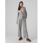 Vero moda VMYOLANDA HR STRAIGHT PANT 10299463 medium grey melange