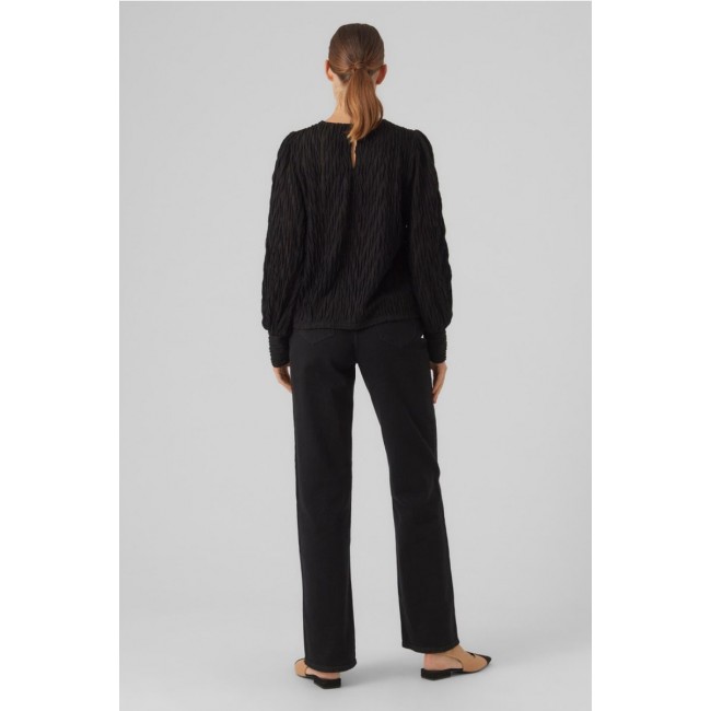 Vero moda VMMAIA LS TOP JRS 10292678 black