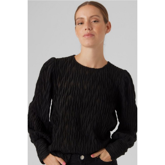 Vero moda VMMAIA LS TOP JRS 10292678 black
