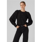 Vero moda VMMAIA LS TOP JRS 10292678 black
