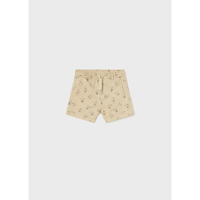 mayoral Βερµουδα jogger σταµπωτη 23-01286-038 μπεζ