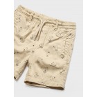mayoral Βερµουδα jogger σταµπωτη 23-01286-038 μπεζ