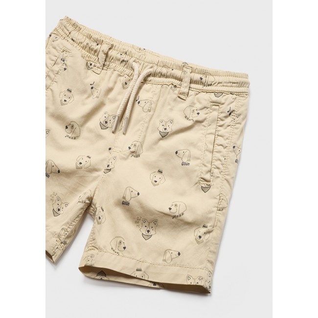 mayoral Βερµουδα jogger σταµπωτη 23-01286-038 μπεζ