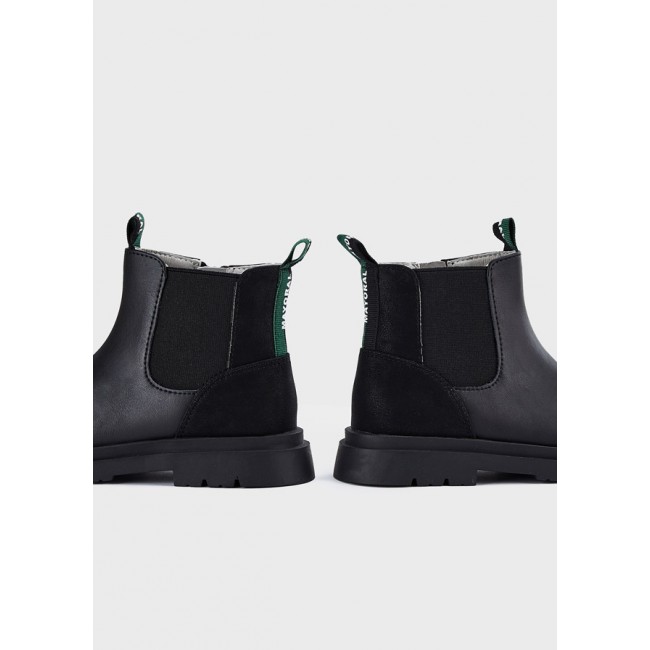 Mayoral Μποτακι biker chelsea 13-44410-067 μαυρο
