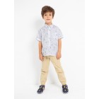 mayoral Παντελονι skater fit 23-03521-096 μπεζ σκουρο mayoral Παντελονι skater fit 23-03521-096 μπεζ σκουρο