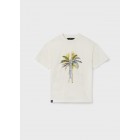 mayoral Μπλουζα κοντ/κη "palm trees" 23-06079-060 κρεμ