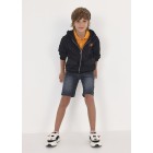 mayoral Βερµουδα jogger µαλακο ντενιµ 23-06257-018 γκρι σκουρο