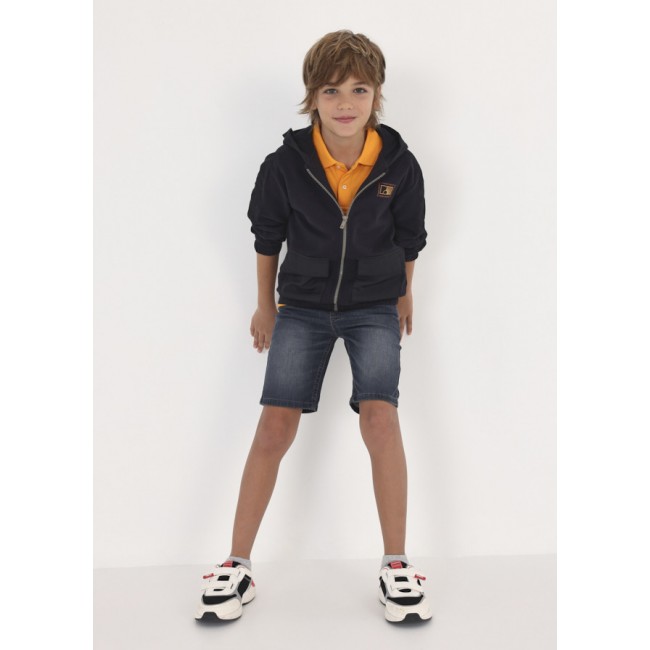mayoral Βερµουδα jogger µαλακο ντενιµ 23-06257-018 γκρι σκουρο