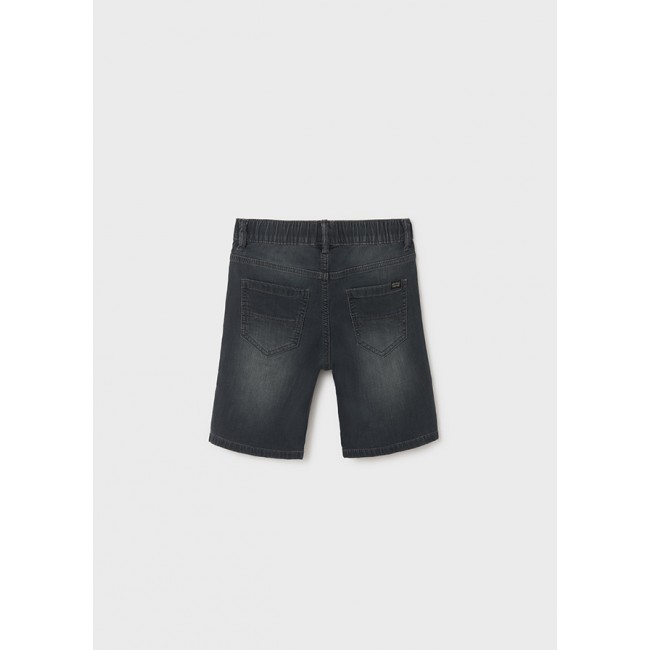 mayoral Βερµουδα jogger µαλακο ντενιµ 23-06257-018 γκρι σκουρο