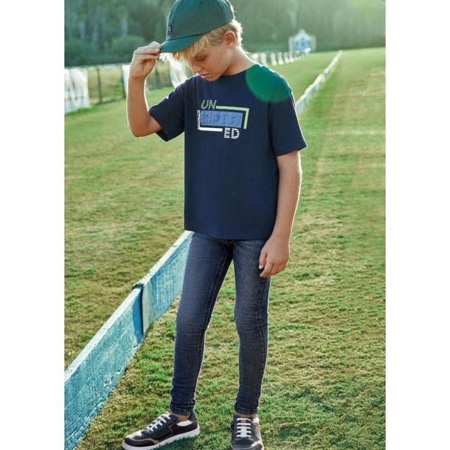 mayoral Παντελονι τζιν skinny fit 23-06589-063 τζιν σκουρο