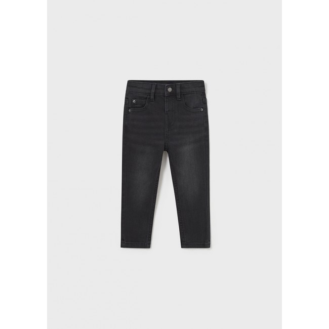 Mayoral Παντελονι τζιν βασικο slim fit 13-00510-019 μαυρο