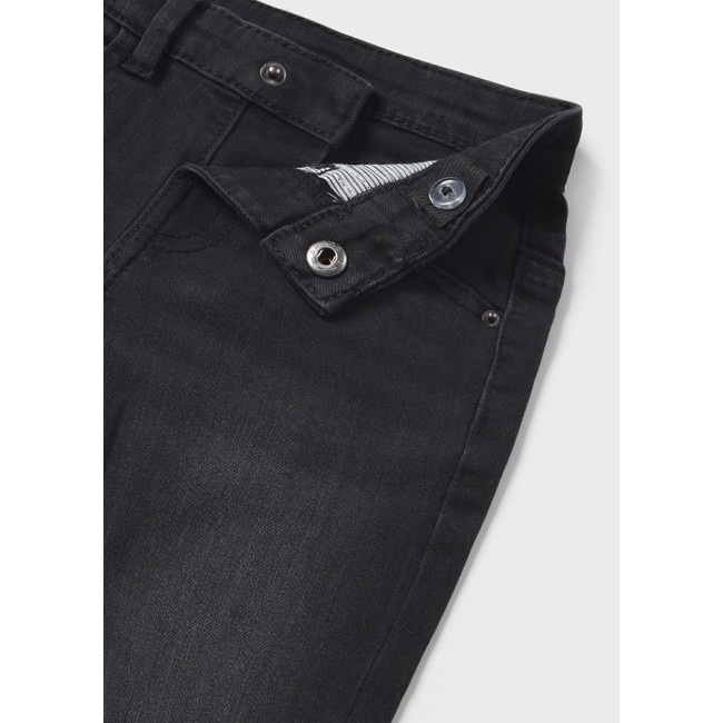 Mayoral Παντελονι τζιν βασικο slim fit 13-00510-019 μαυρο