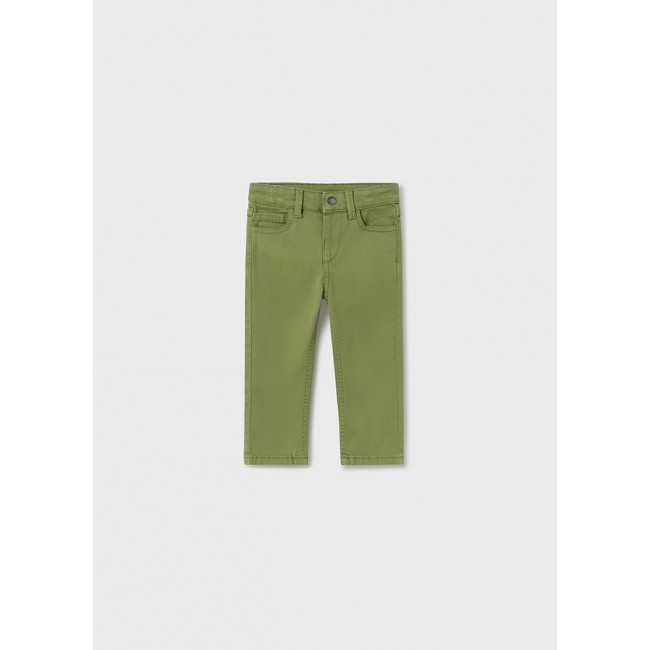 Mayoral Παντελονι 5τσεπο slim fit 13-00563-022 πρασινο ανοιχτο