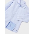 Mayoral Πουκαµισο µακρυµανικο basic 13-00146-025 γαλαζιο
