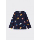 Mayoral Μπλουζα µακρυµ "all over print 13-04029-093 μπλε