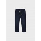 Mayoral Παντελονι soft denim τζογκερ 13-04516-087 μαυρο μπλε