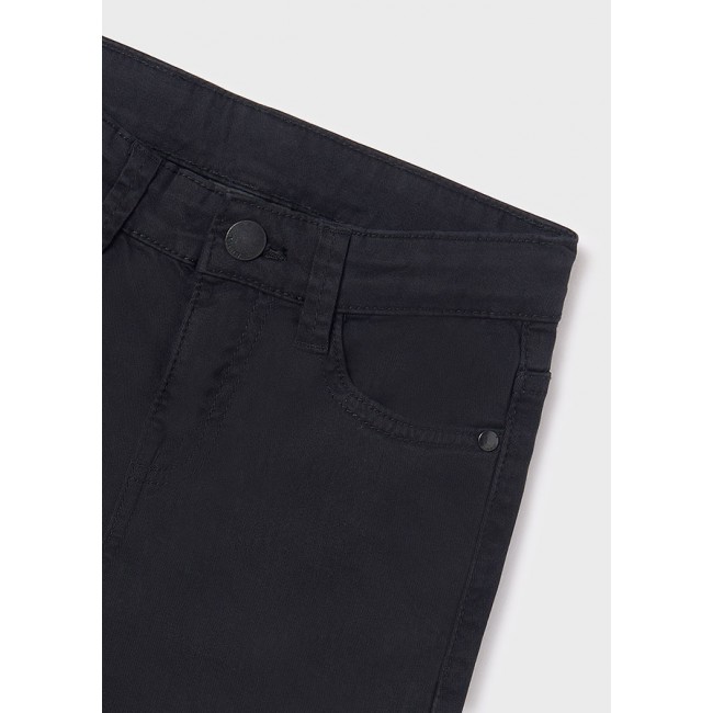 Mayoral Παντελονι 5τσεπο slim fit 13-00582-023 μαυρο